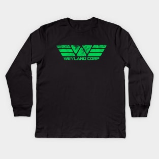 Weyland Corp Kids Long Sleeve T-Shirt